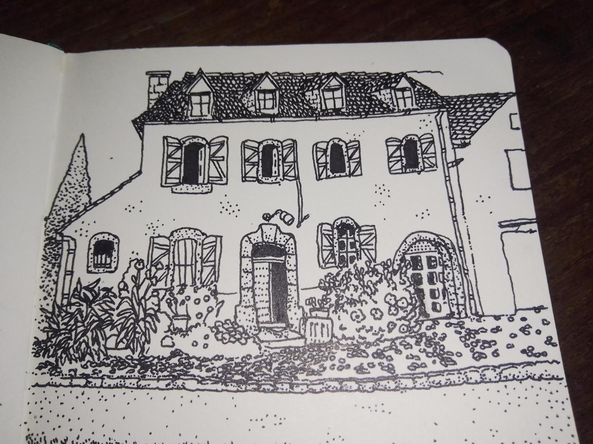 Gite Maison Chourrist Capbis Ngoại thất bức ảnh